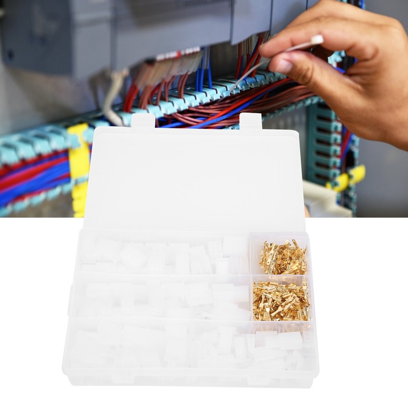 380Pcs Wire Connector Terminal with Fixed Set Industrial Supplies 2.8mm