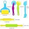 Jiosdo Play Dough Tools, 6 Pcs Playdough Sets for Kids