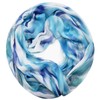 Glamexx24 Loop Tube Scarf for Women, Colour Gradient Summer Loop