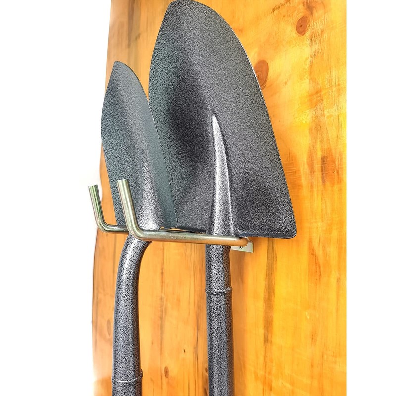 POROHOM 2 Pack E-Track Heavy Duty Shovel Hanger for Store