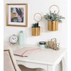 Kate and Laurel Kellet Modern Wall Planter, Set of 2,