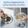 iFealClear 2 Pack 3-in-1 Stainless Steel Kitchen Sink Drain Strainer