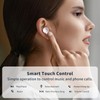 Wireless Earbuds, Bluetooth 5.3 Headphones,ENC Noise Cancelling, Bluetooth Earbuds With