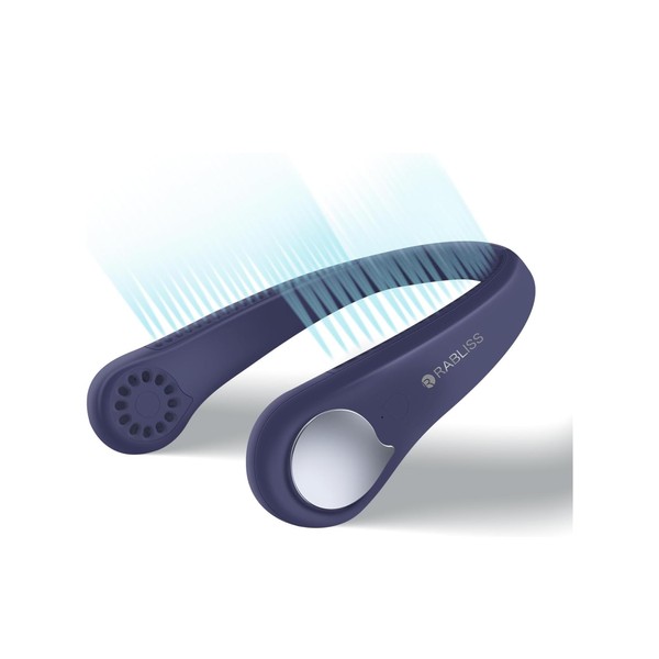 Neck Fan, Feather Free, Small, Lightweight, Neck Cooler, Super Strong