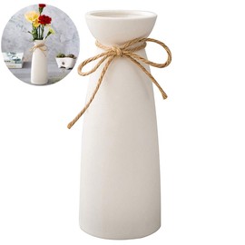 WEIDILIDU White Ceramic Vase Modern Home Decoration Porcelain Vase Vase Matte Design (weidilidu-735 White)