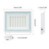 Aigostar 50W Flood Lights Outdoor, 4300lm Outdoor Security Lights, 350W