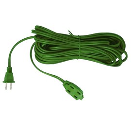 Surtek 136153 Extensión eléctrica doméstica color verde, 10 m