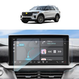 (Newest) SKTU for 2025 Ford Explorer Screen Protector 13.2 Inch for 2025 Ford Explorer (Active/ST-Line/Platinum/ST) Infotainment Touchscreen Ford Explorer 2025 Accessories Tempered Glass Ultra HD