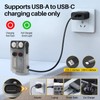 BORUIT V20 Small Powerful EDC Flashlight Bright USB C Rechargeable