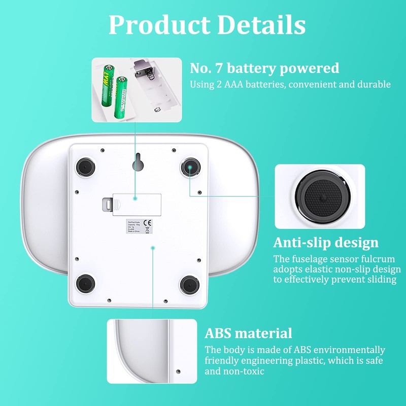Digital Mini Pet Scale, Small Animal Weight Scale, Portable LCD
