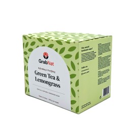 4-Pack Green Tea & Lemongrass Soap | Handmade, All-Natural, Cold-Processed, Plant-Based | Nourishing Cleanse for Face & Body & Hair, Suitable for All Skin Types, Men & Women (4 x100grams/4 x 3.5oz)