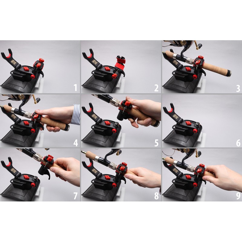 Daiichiseiko Rod Holder for Railblaza Holder System Professional Rod Holder