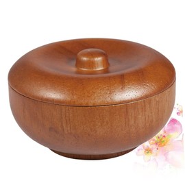 FOMIYES 1pc Shaving for Men Mens Shaving Cream Soap for Men Shaving for Men Shaving Soap Bowl Shave Soap Bowl Shaving Cream Bowl Men Shaving Bowl Shaving Bowl with Lid Set Bamboo