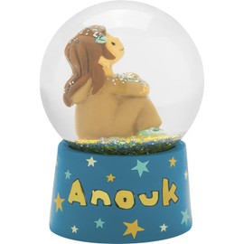 Sheepworld Anouk 73952 Snow Globe, Shatterproof Acrylic, Polyresin Figure, Height 6.5 cm, Gift for Children, Boys, Girls, Christmas, Birthday