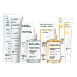 Kit Weud Reafirmante Antiarrugas Nutritivo Facial Ojos 4pzs                                                                                           