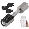 VisorTech Door Lock: Electronic Door Lock Cylinder, Transponder Bluetooth &