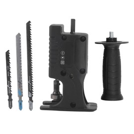 Electric Drill to Reciprocating Saw Adapter Chainsaw Conversion Head Saw Blades Handle Kit