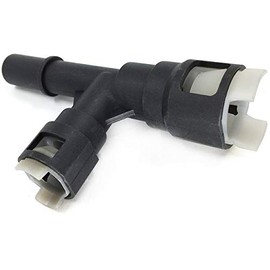 HVAC Inlet Hose Tee Connector for A/C and Heater Hose - Compatible with 2000-2014 GMC Yukon
