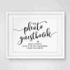 Photo Guestbook Sign, Wedding Sign, Reception Sign, Ceremony Sign, Wedding