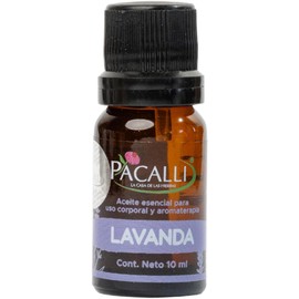 Aceite Esencial de Lavanda 100% Puro 10 ml Aroma Floral para Difusor y Uso Externo PACALLI