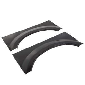 ECOTRIC Rear Wheel Arch Quarter Panel Replacement Compatible with 1999-2007 Ford F250 F350 F450 F550 Pickup Bed Rear Wheel Rust Repair Patch One Pair Left & Right Side