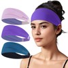 Women's Headband - Elastic Hair Band Wide Quick-Drying Sweatband Forehead