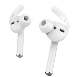 AhaStyle Airpods Earbuds, Anti-Slip Earbuds, Improve Sound Quality, Storage Case, Small/Large Size Set