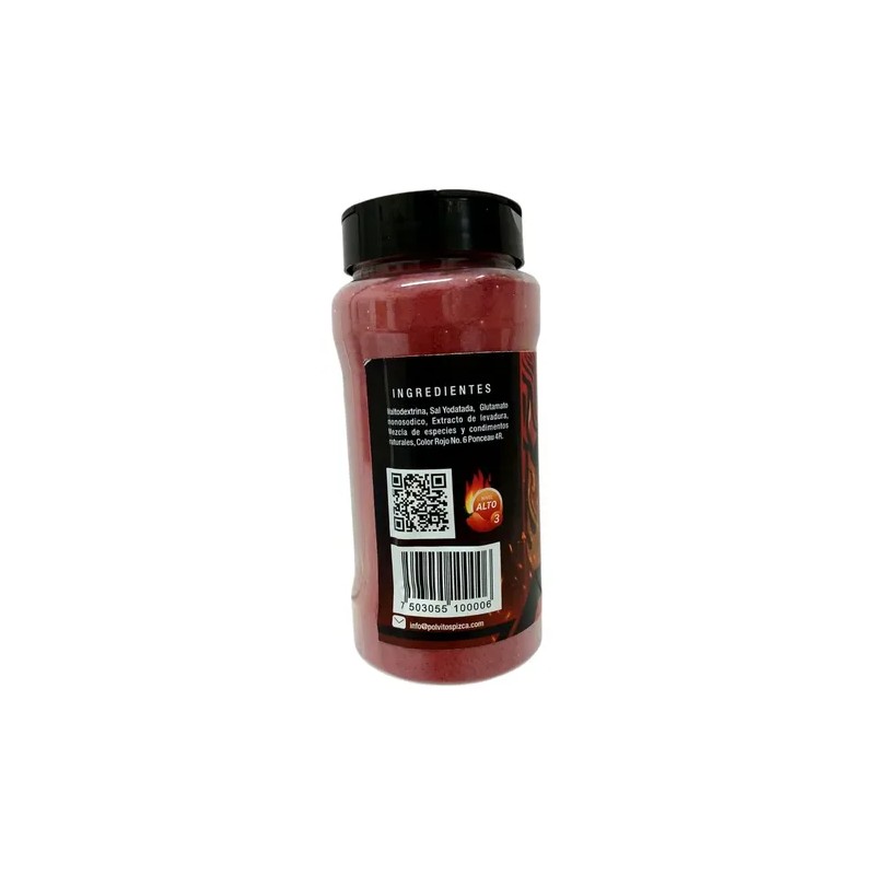 Pizca Polvo Sazonador 400gr Sabor Fuego