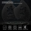 1 Pair Hand Paddles for Swim PP Silicone Adjustable Hand