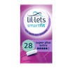 Lil-Lets Non-Applicator Super Plus Extra Tampons, 28 Count (1 Pack),