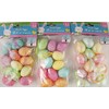 Greenbrier Easter Egg Ornaments w Loops Multi-Color Glitter Mini-Eggs Foam