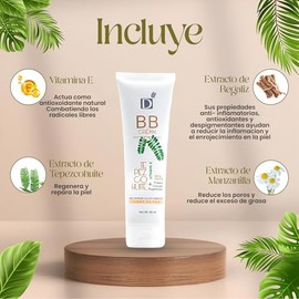 Protector Solar FPS 50-3 en 1 Protege, Corrige, y Regenera  Con Tepezcohuite, Vitamina E, Manzanilla y Regaliz  Hidratante  Proteccin Solar  Acabado  
