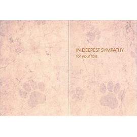 Unawakened Soul Pet Sympathy Card