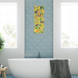 Fine Art Canvas Against a Silver Sky Canvas Wall Decor by Artist Carissa Luminess for Living Room, Bedroom, Bathroom, Kitchen, Office, Bar, Dining & Guest Room - Ready to Hang - 10 in x 27 in