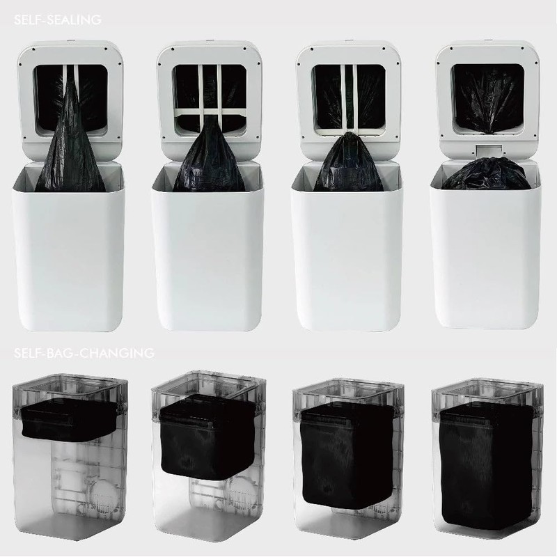 Airdeer Refill Bag Ring 3 Gallon, Trash can bags, 8m