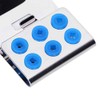 Soporte para Puntas de Endodoncia de Silicona de 6 Orificios,