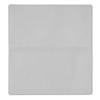 CAROUSELCHECKS Grey Vinyl Checkbook Cover, Top Tear Personal Vinyl Checkbook