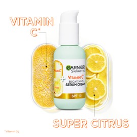 Garnier Skin Active Vitamin C Brightening Serum Cream with SPF15 50ml