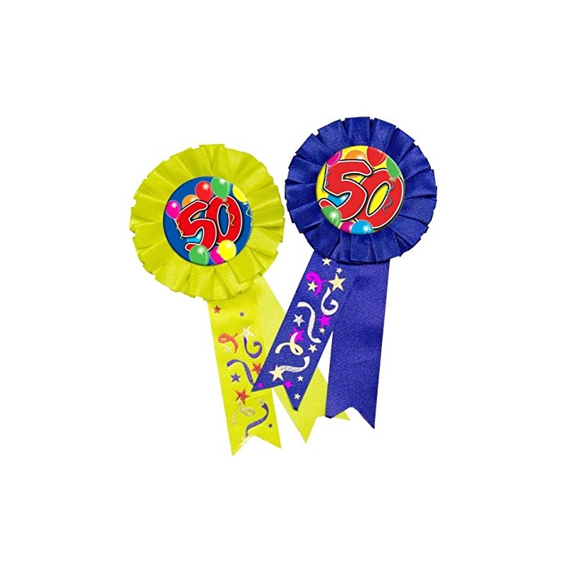 Folat Rosette 50th Birthday