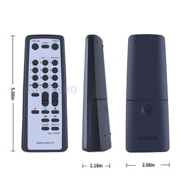 RMT-CG500A RMTCG500A Remote Control Replacement fit for Sony CD Radio Cassette-Corder 147865591 CFD-G500L CFD-G500 CFDG500 CFDG505 CFD-G505 CFDG500L