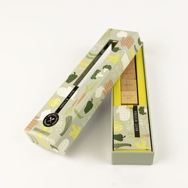 Grafik-Werkstatt 63961 Recipe Cube | Wooden Cube Set | Veggie Love, Wood