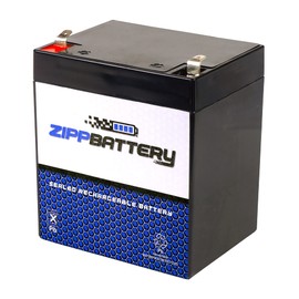 12V 4AH 48W Sealed Lead Acid (SLA) Battery - T1 Terminals by Zipp Battery