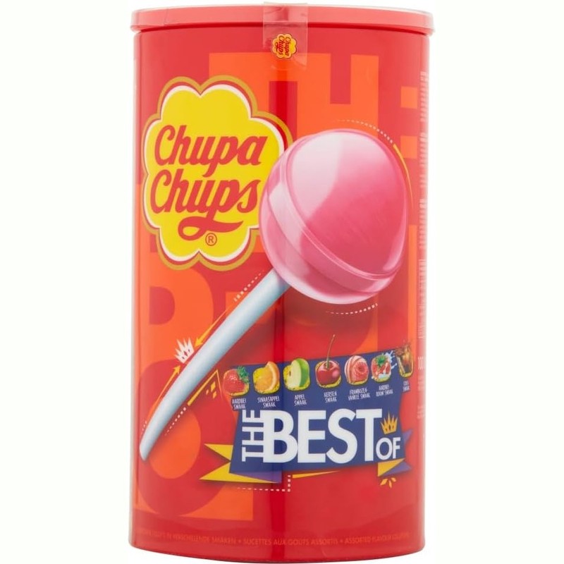 Chupa Chups Lollipop 12g(Box of 100)