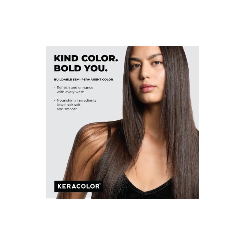 KERACOLOR Clenditioner ESPRESSO Hair Dye - Semi Permanent Hair Color