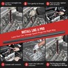 13pc 3/8" Spark Plug Socket Set with Installation Tube, 3/8"