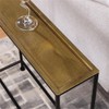 Comfort Pointe Tivoli Tray Top Modern Metal Accent Table in