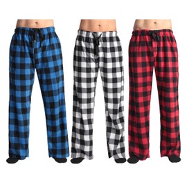 #followme Polar Fleece Pajama Pants for Men - (Pack of 3) 45960-A-M-SIOC