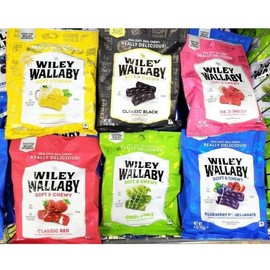 WIley Wallaby Gormet Austrialian licorce 6 pack mix and match