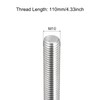 sourcing map Fully Threaded Rod M10 x 110mm 1.5mm Thread