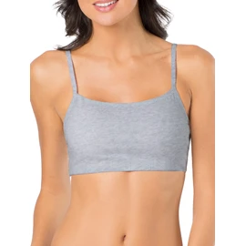 Fruit of the Loom Women's SPAG Sports Bra, White/Heather Gray/Black, 38 (Pack of 6)